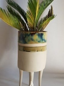 Doniczka ceramiczna – osłonka na nogach rozmiar L
